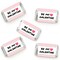 Big Dot of Happiness Be My Galentine - Mini Candy Bar Wrapper Stickers - Galentine’s and Valentine’s Day Party Small Favors - 40 Count